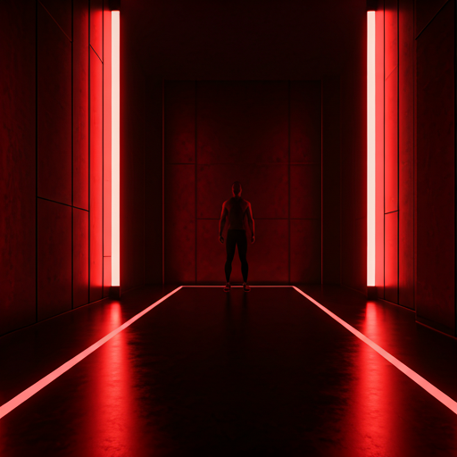 Cabine de Red Light Therapy para fotobiomodulação muscular