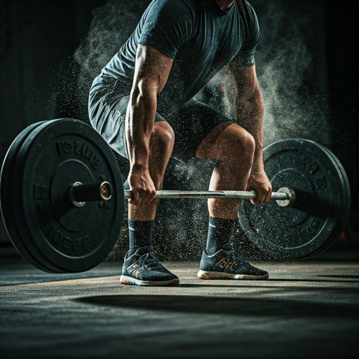 Área de musculação com equipamentos Hammer Strength